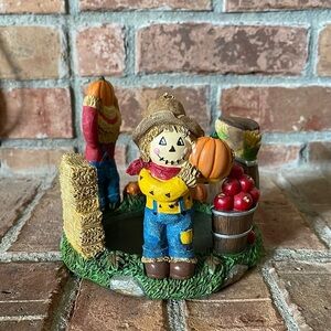 Yankee Candle Fall Autumn Scarecrow Candle Holder